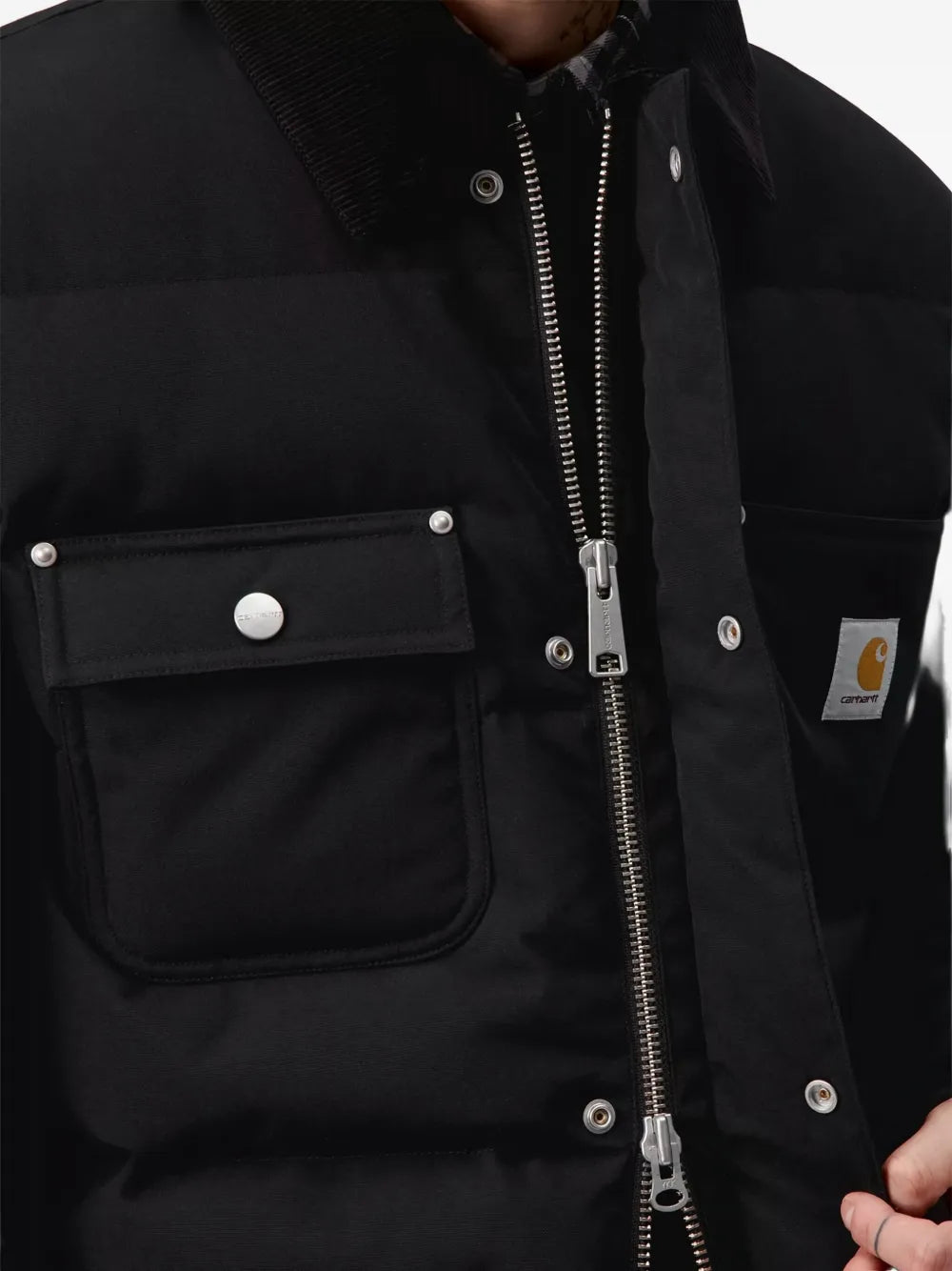 Carhartt WIP | Rayler flap-pocket logo puffer jacket